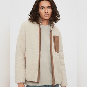 GAP - Chic Reversible Sherpa Coat - Wear it 2 Different Ways! Size: X-Large